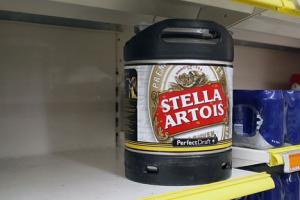 Bijna geen Leffe en Stella Artois meer
